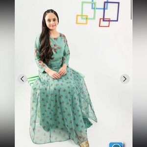 Pakistani designer Limelight girls lehanga choli dress